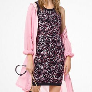 Michael Kors Floral Sequined Tank Dress' NWT